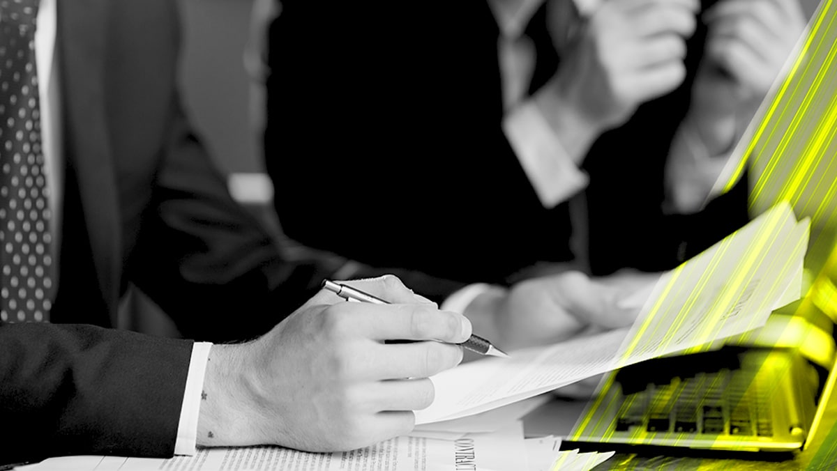 Consultants assessing regulatory documents
